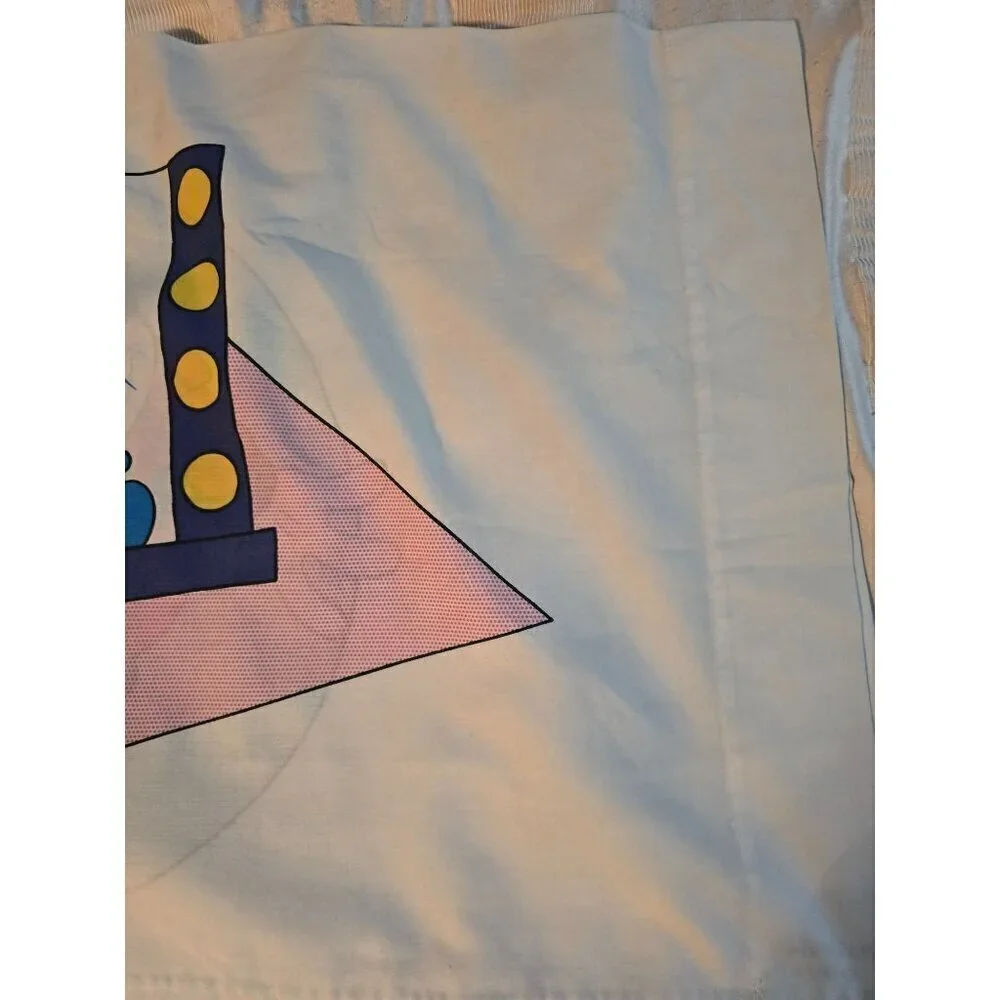 Vintage Totally 80s Minnie Mouse Beauty Lipstick Makeup Pillowcase
